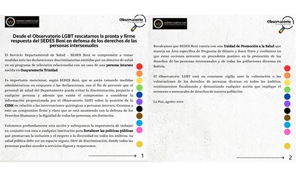 Pronunciamiento público
