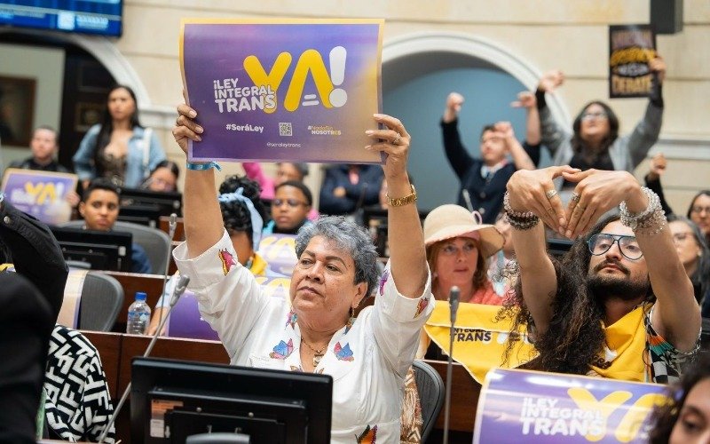 Colombia da un primer paso legislativo para aprobar la Ley Integral Trans
