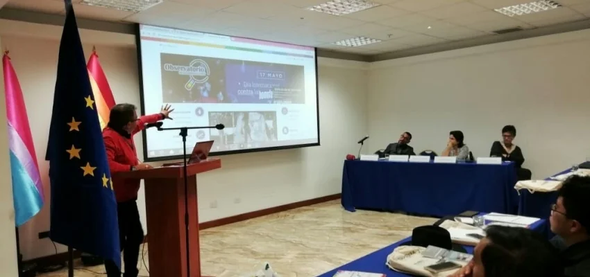 Presentación de la plataforma del Observatorio de los derechos LGBT