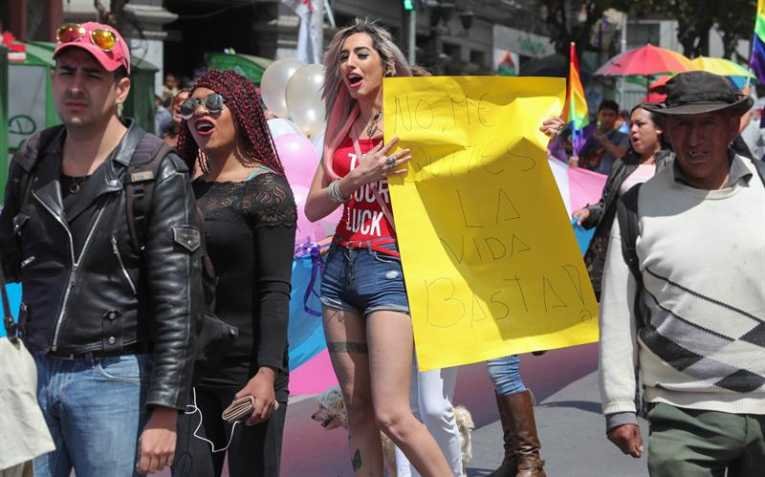 Transexuales piden al Gobierno boliviano que interceda para aclarar crimen de Litzi Hurtado