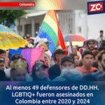 Al menos 49 defensores de DD.HH. LGBTIQ+ fueron asesinados en Colombia entre 2020 y 2024