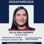 Killa Sisa Quishpe, mujer trans de 24 años, está desaparecida en Quito